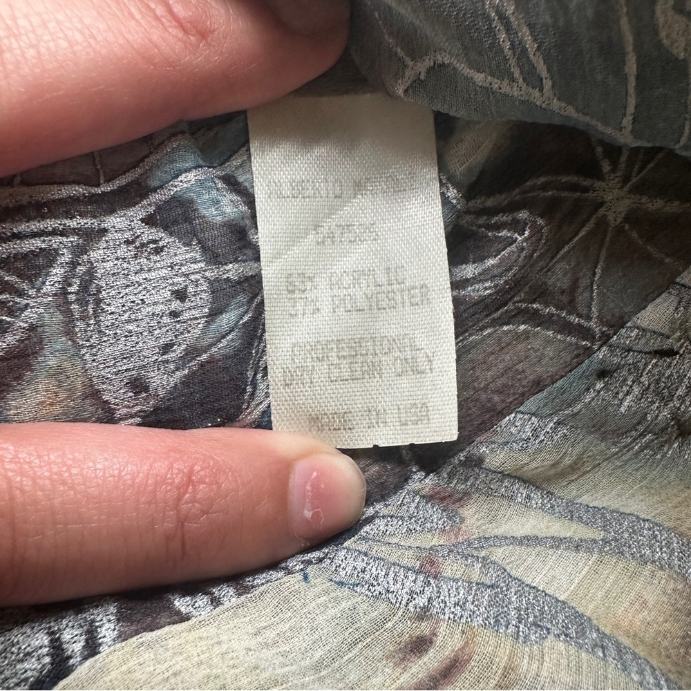 Alberto Makali Women's Gray Blazer with Tie Details - Picture 5 of 5